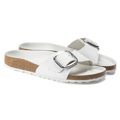 Madrid Big Buckle white