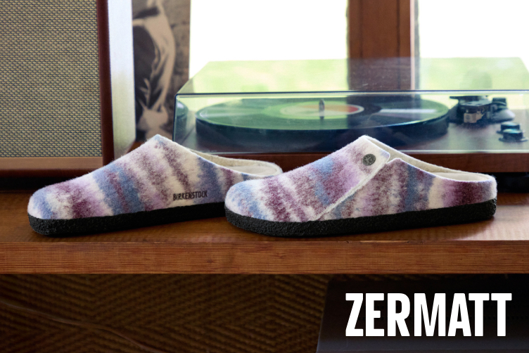 체르마트 시어링 펠트 스트라이프 모브 