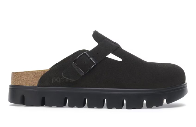 보스턴 파필리오 청키 스웨이드 블랙