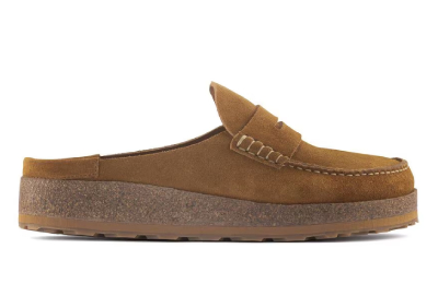 네이플스 스웨이드 가죽 밍크