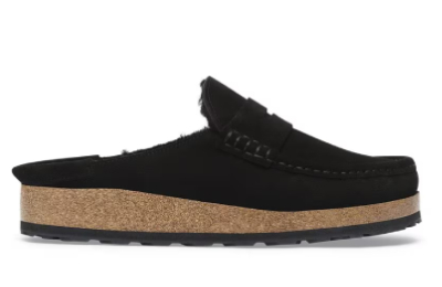 네이플스 시어링 스웨이드 블랙