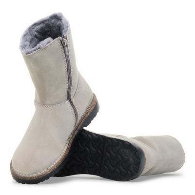Uppsala Zip Shearling stone coin