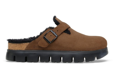 보스턴 파필리오 청키 시어링 스웨이드 다크 티