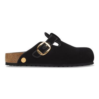 Boston Big Buckle velvet black