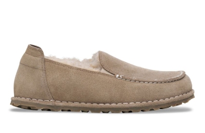 우티 슬립온 스웨이드 타우페