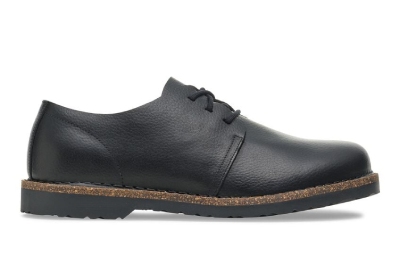 업살라 로우 천연 가죽 블랙