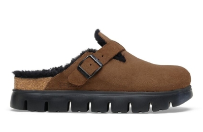 보스턴 파필리오 청키 시어링 스웨이드 다크 티