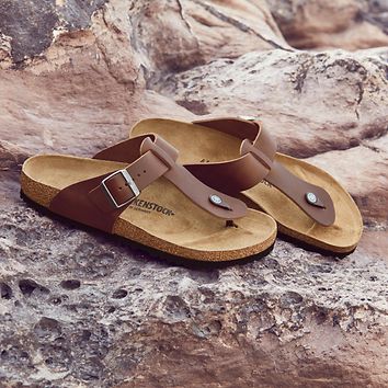Birkenstock thong sandals with backstrap online