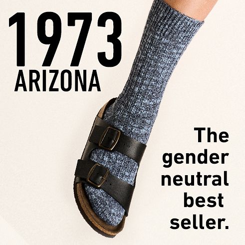 BIRKENSTOCK ブラック アリゾナ　ダブルストラップサンダル 37 45396-94-