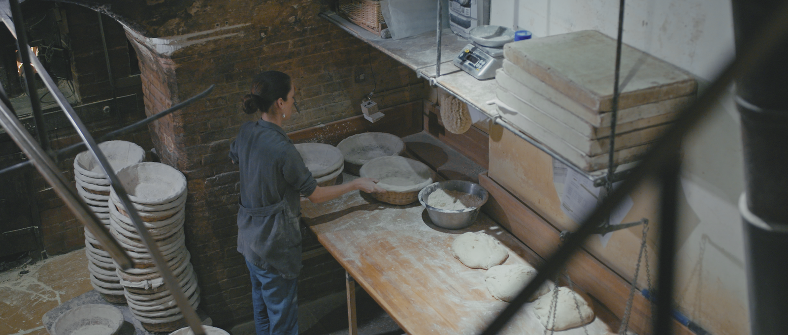 Apollonia Poilane baking bread