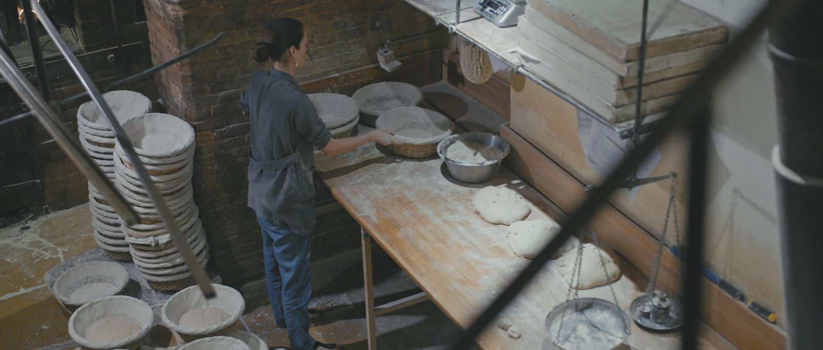 Apollonia Poilane baking bread