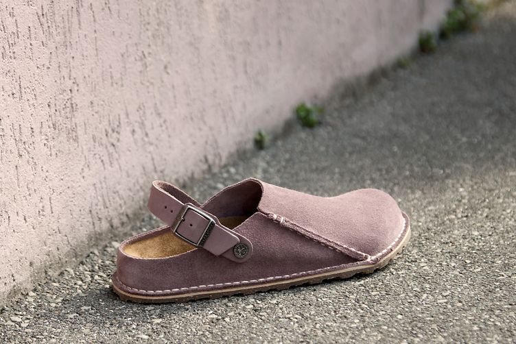 美品　ビルケンシュトック　モンタナ　ヌバックxレザー　ライトブラウンxブラウン ビルケンシュトック BIRKENSTOCK Montana Natural Leather Oiled