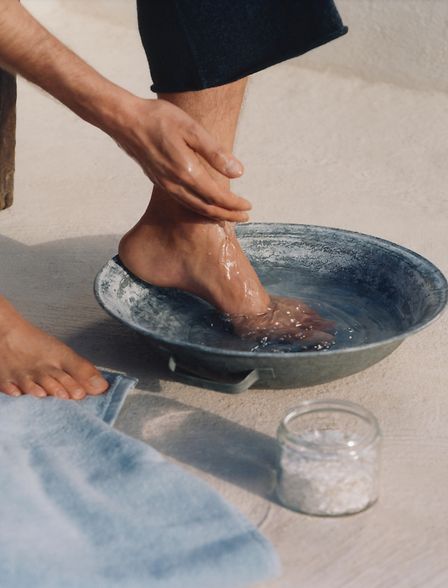 spring foot care routine