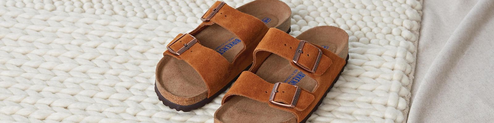 Birkenstock Arizona Soft-Footbed Sandal Mink Suede Leather