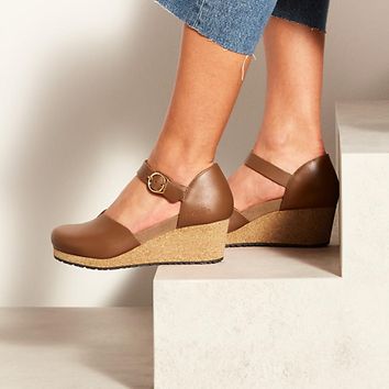 birkenstock wedge heels